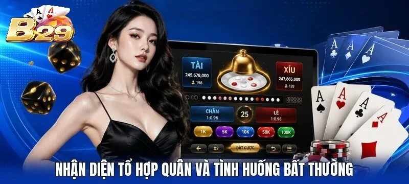 Nhận diện tổ hợp quân và tình huống bất thường