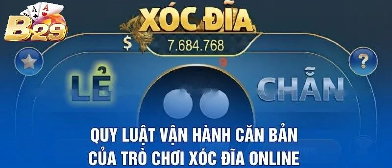 Quy luật vận hành căn bản của trò chơi Xóc Đĩa Online B29